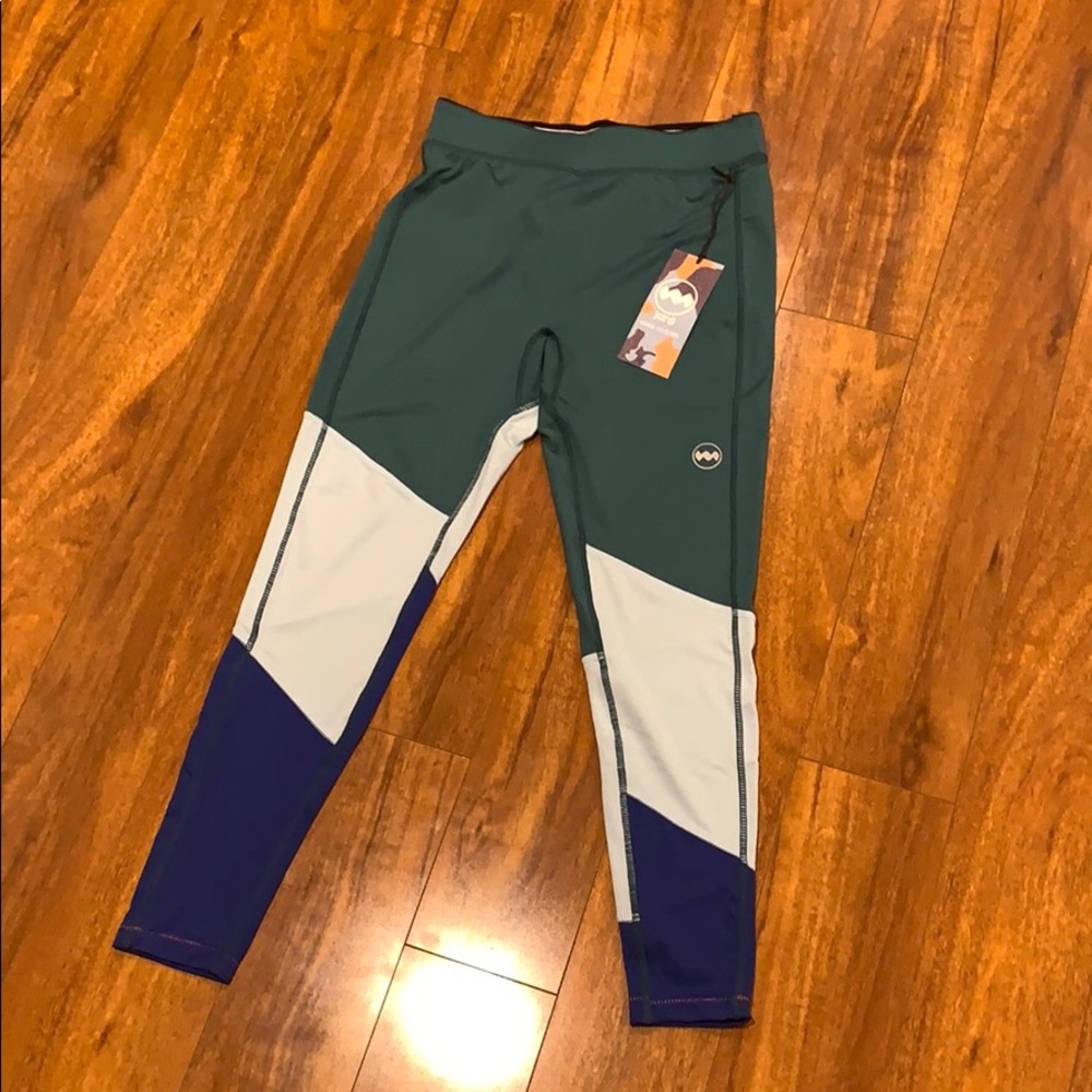 Janji color-block leggings NWT